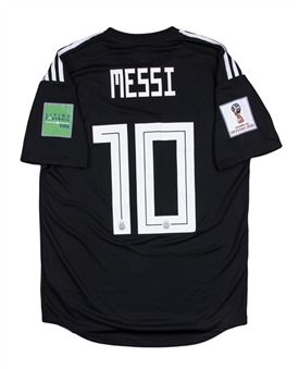 2018 Lionel Messi World Cup Match Issued Argentina Away Jersey For 6/16/18 Match Vs Iceland (Letter of Provenance)